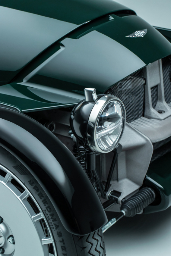 autos, cars, morgan, news, morgan super 3, morgan videos, new cars, video, new morgan super 3 drags three-wheeler into mid-century modern age with jet-inspired styling
