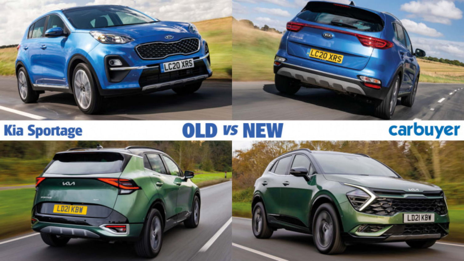android, autos, cars, kia, reviews, compare cars, family suvs, kia sportage, sportage, android, kia sportage: old vs new
