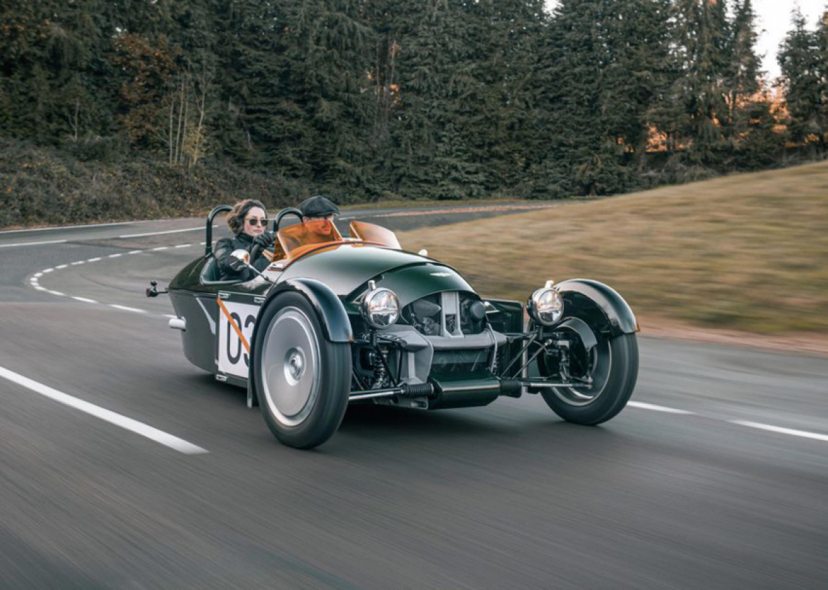 autos, cars, morgan, morgan super 3 is old, new and extremely cool