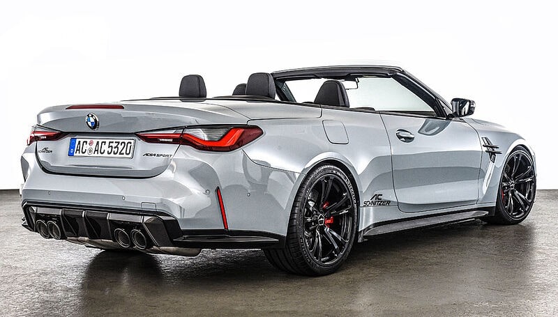 autos, bmw, cars, hp, ac schnitzer, bmw m4, bmw m4 convertible, m4 convertible, bmw m4 convertible by ac schnitzer with 610 hp has fun in the snow