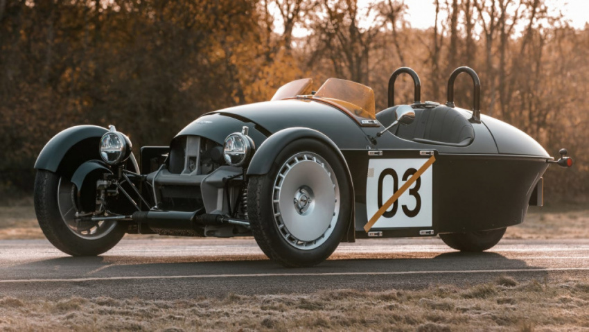 autos, cars, ford, morgan, morgan super 3 revealed with ford three-cylinder power
