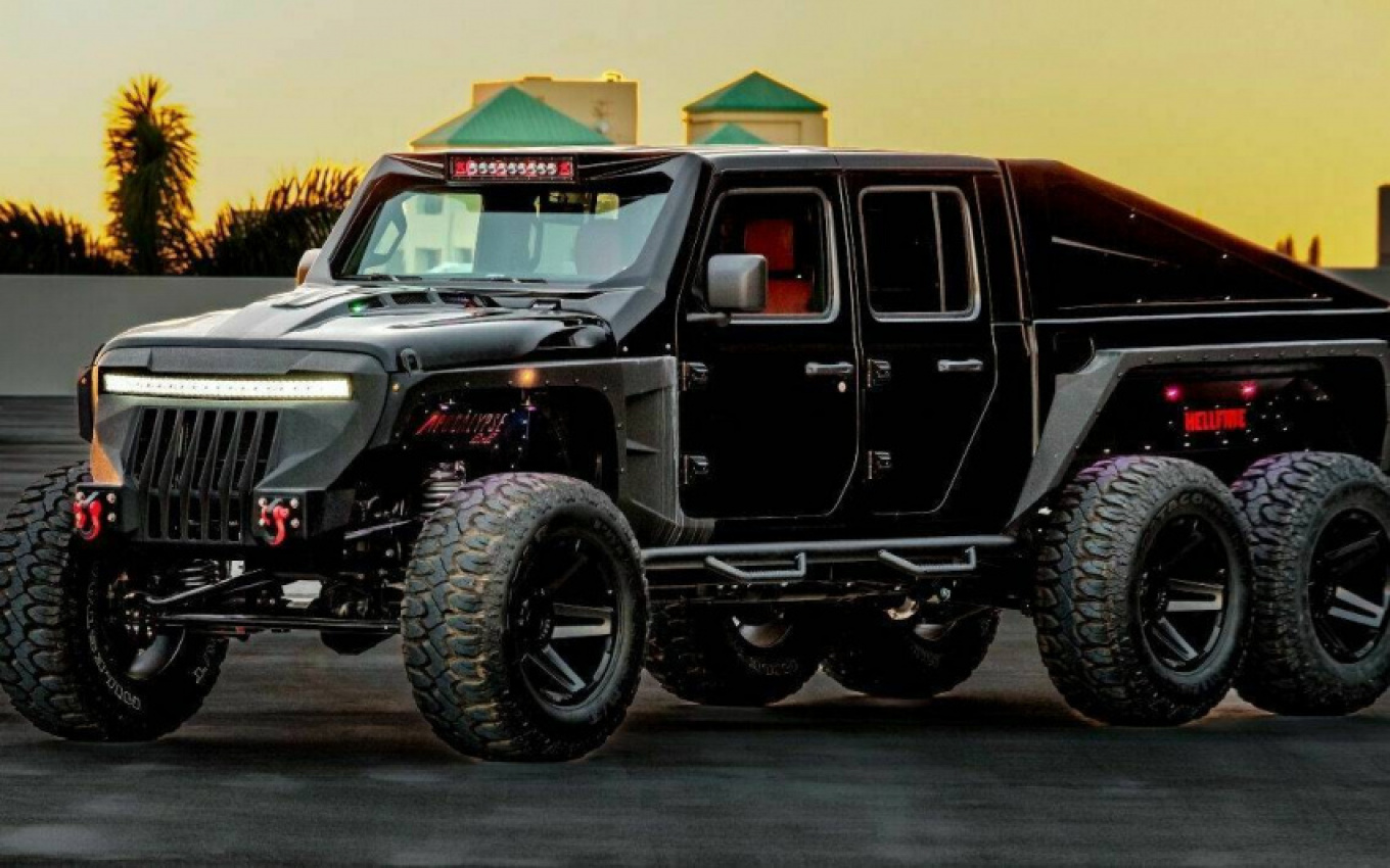 autos, cars, jeep, jeep gladiator, jeep gladiator is hiding in this monstrous build for sale on ebay