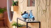 autos, cars, piaggio, vespa, this lego vespa 125 kit is timeless 1960s scooter perfection achieved