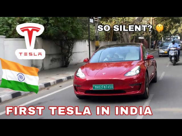 article, autos, cars, tesla, tesla model 3, tesla in india: here’s india’s first tesla model 3