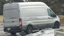 autos, cars, ford, ford transit, ford transit spy shots capture beefed-up van testing in michigan