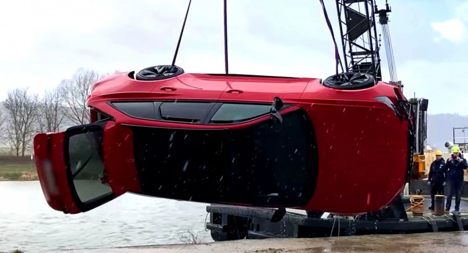 audi, autos, cars, reviews, audi rs6, car, cars, driven, driven nz, new zealand, news, nz, watch: $200k audi rs6 is rescued after driver reverses into river