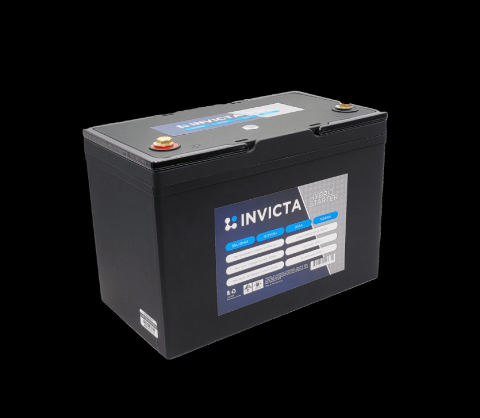 autos, cars, gear, invicta hybrid starter battery released