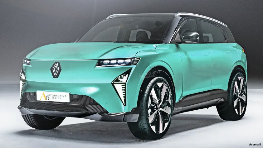 autos, cars, electric, news, renault, car renderings, electric cars, renault scenic, renault scenic to be revived as an electric suv