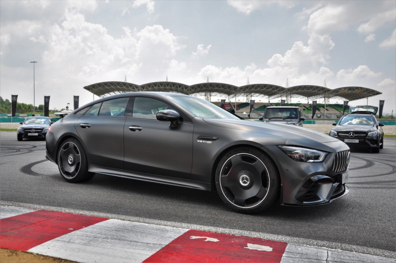 autos, car brands, cars, mercedes-benz, mg, automotive, coupe, financing, malaysia, mercedes, mercedes amg, mercedes-benz malaysia, performance, three variants of four-door mercedes-amg gt coupé introduced in malaysia