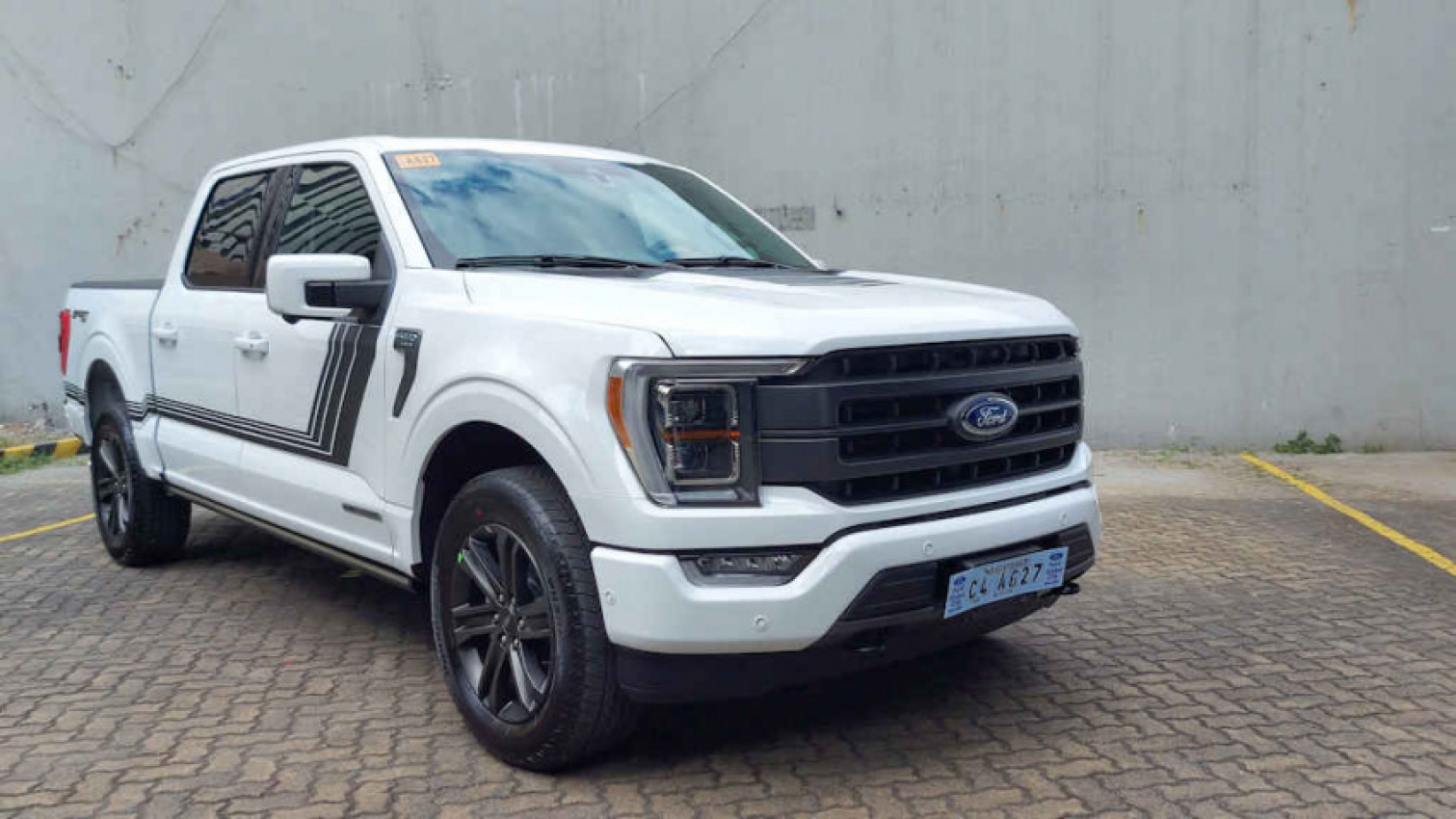 autos, cars, ford, car launch, ford f-150, news, pick-up, autohub launches 2022 ford f-150 lariat apex limited edition for p 3.7m