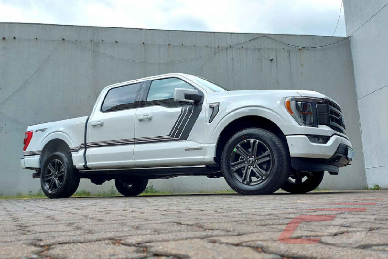 autos, cars, ford, car launch, ford f-150, news, pick-up, autohub launches 2022 ford f-150 lariat apex limited edition for p 3.7m