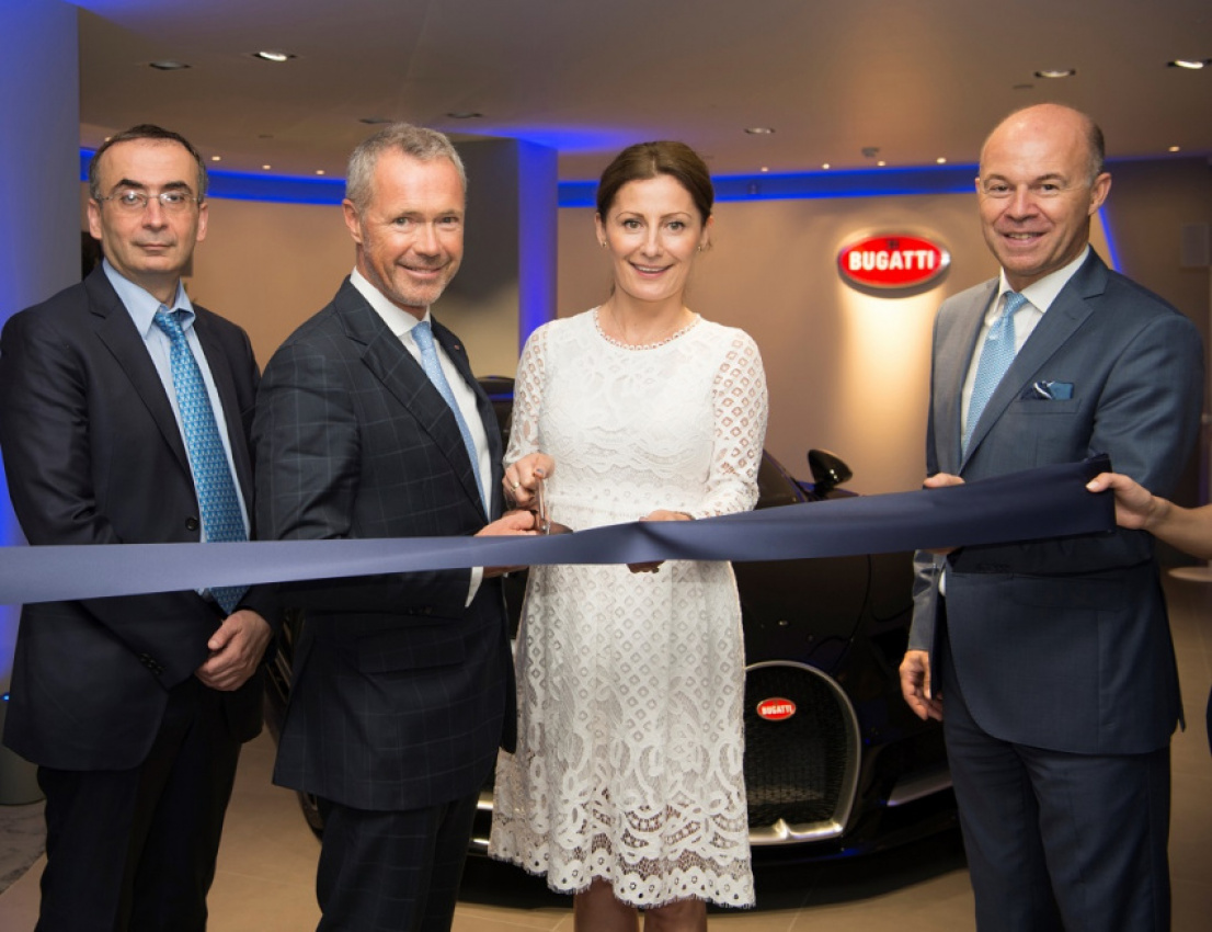 autos, bugatti, car brands, cars, bugatti reopens showroom in uk