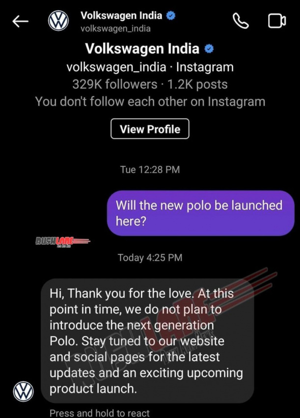cars, reviews, volkswagen, vw polo new gen will not launch in india – volkswagen confirms