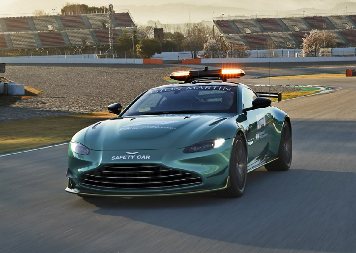 aston martin, autos, cars, aston martin provides f1 safety and medical cars for 12 races in 2022