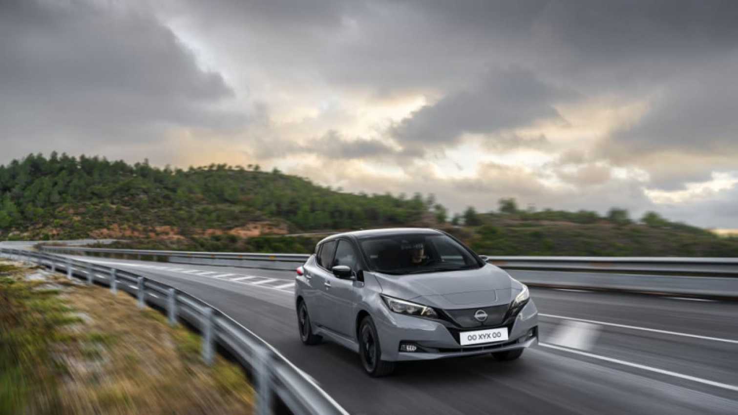autos, cars, green, nissan, design/style, electric, hatchback, nissan leaf gets mild facelift, snazzy wheels in europe
