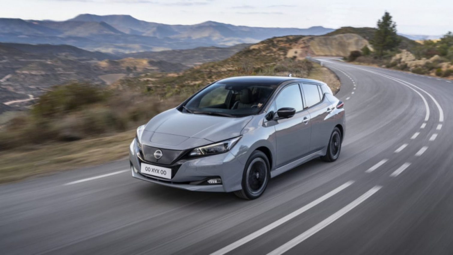 autos, cars, green, nissan, design/style, electric, hatchback, nissan leaf gets mild facelift, snazzy wheels in europe