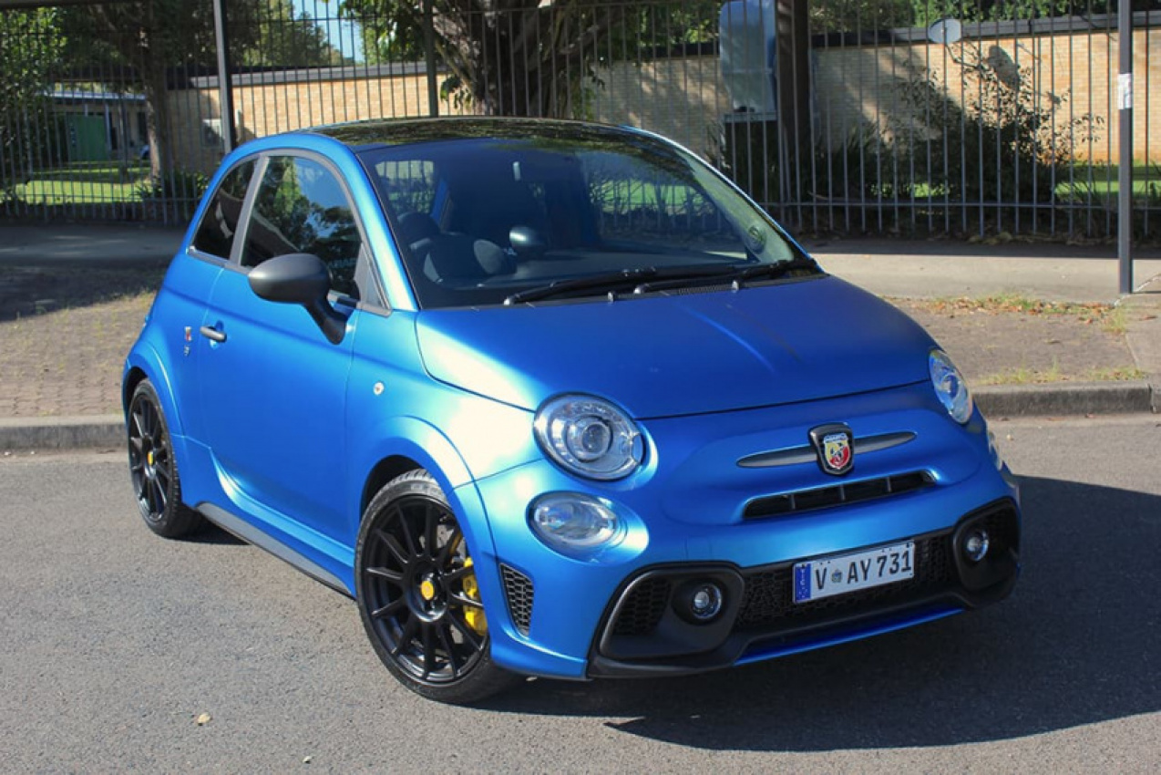 autos, cars, reviews, abarth, android, car reviews, hatchback, android, abarth 595 competizione 2022 review