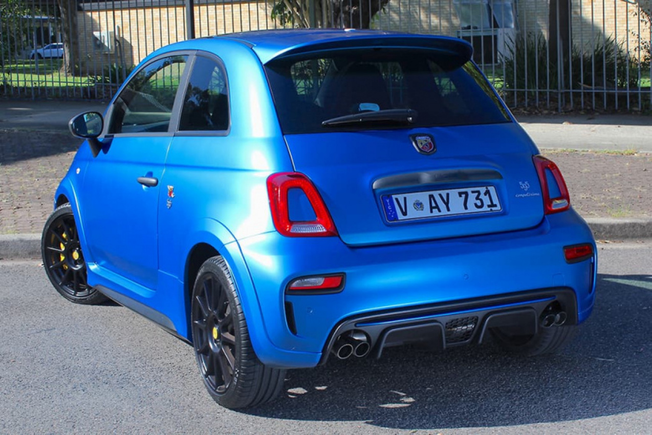 autos, cars, reviews, abarth, android, car reviews, hatchback, android, abarth 595 competizione 2022 review