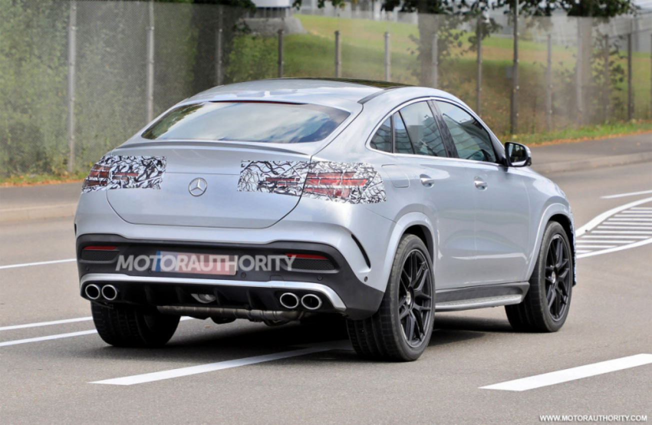 autos, cars, mercedes-benz, mg, luxury cars, mercedes, mercedes-benz gle class news, mercedes-benz news, performance, spy shots, suvs, 2024 mercedes-benz amg gle 53 coupe spy shots: minor update on the way