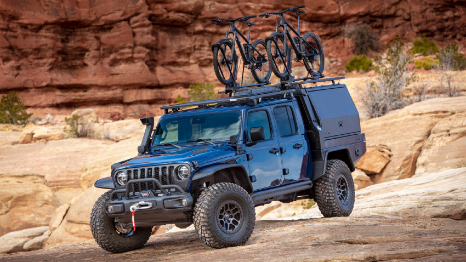 autos, cars, events, jeep, jeep teases grand cherokee 4xe, pickup concepts for 2022 easter jeep safari