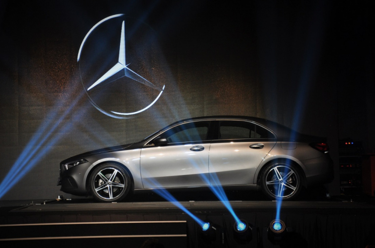 autos, car brands, cars, mercedes-benz, android, automotive, car launch, malaysia, mercedes, mercedes-benz malaysia, sedan, android, new mercedes-benz a-class limousine launched in malaysia; fully imported and priced from rm230k