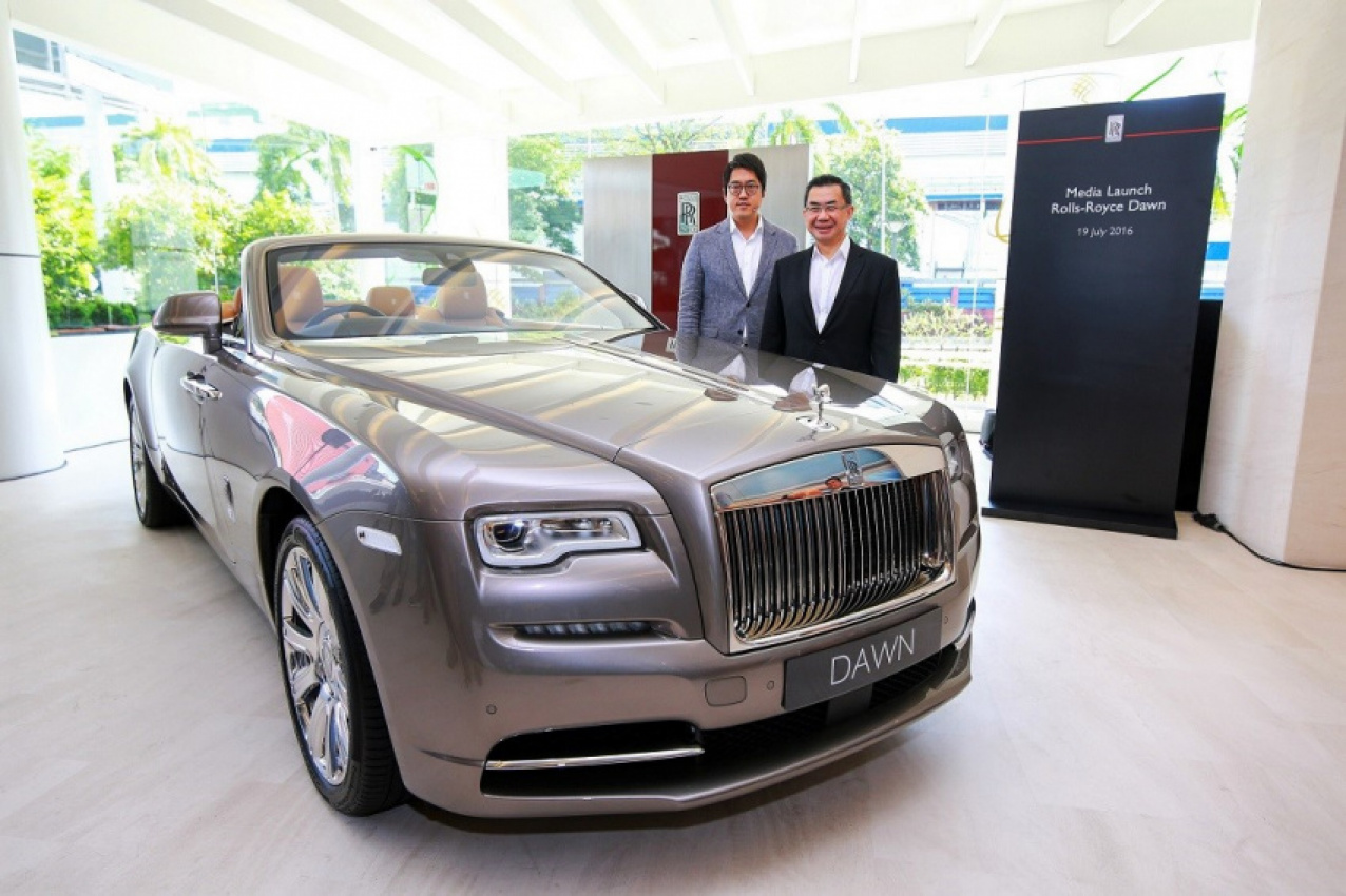 autos, car brands, cars, rolls-royce, rolls-royce dawn unveiled in malaysia