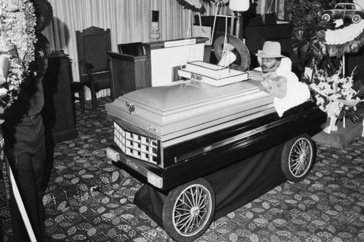autos, cars, historic cars, these people wanted their cars to be coffins: you can take it with you