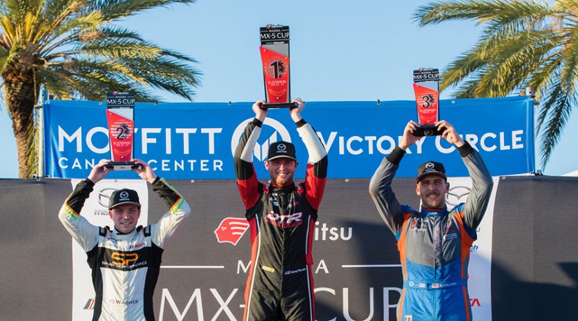 all sports cars, autos, cars, thomas continues winning ways with mx-5 cup