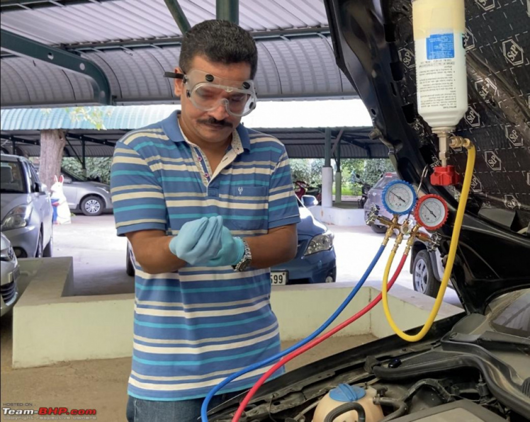 autos, cars, air conditioner, diy, indian, maintenance, member content, car ac refrigerant recharge: here's a detailed diy guide