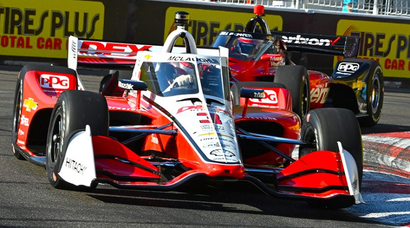 all indycar, autos, cars, mclaughlin fast, multiple crashes in st. pete practice