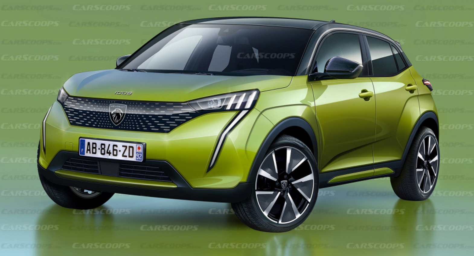 autos, cars, ford, geo, news, peugeot, future cars, renderings, 2025 peugeot 1008 could be the most affordable suv of the range