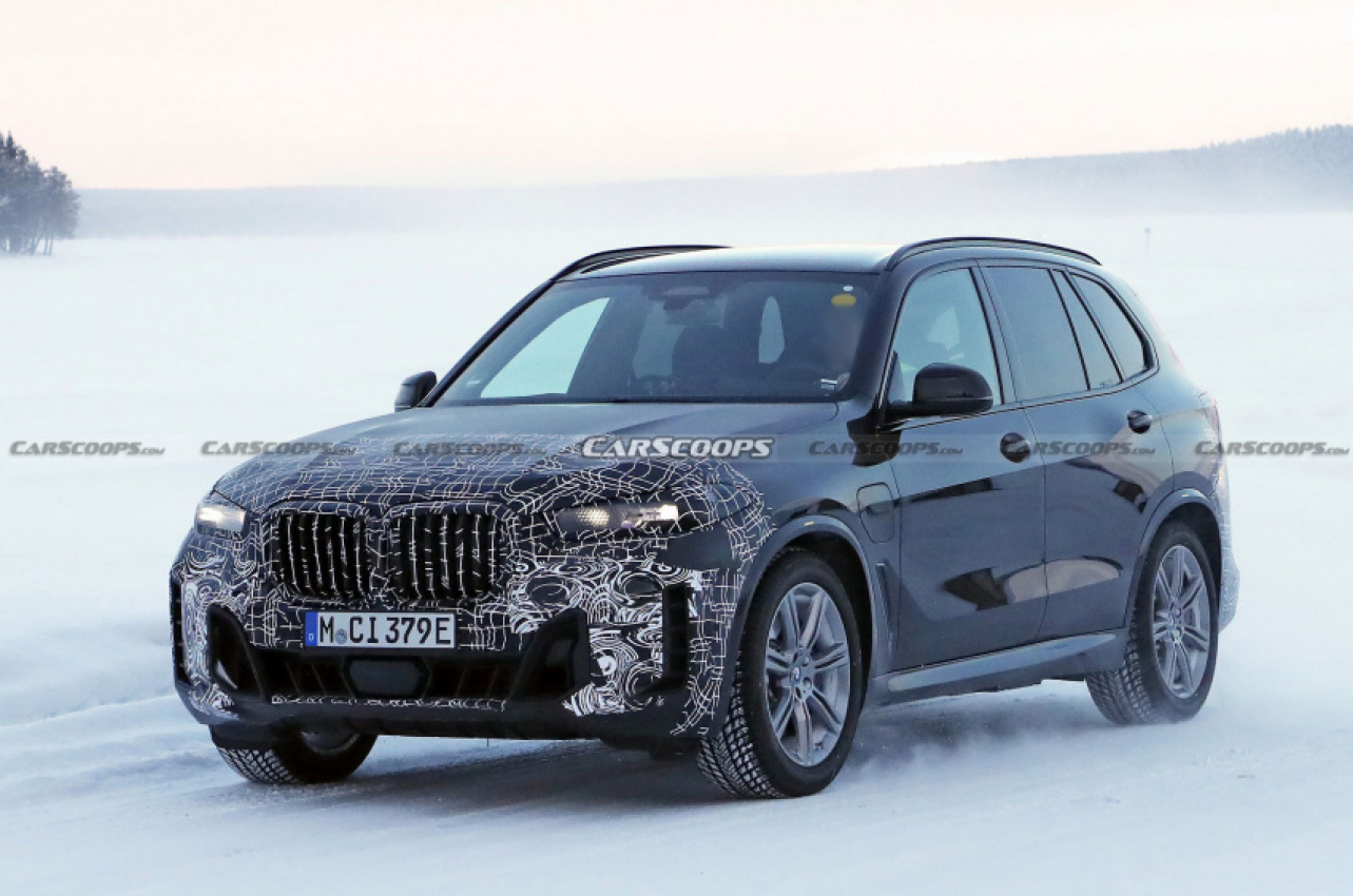 autos, bmw, cars, news, bmw scoops, bmw x5, scoops, facelifted bmw x5 spotted with an aggressive new bumper