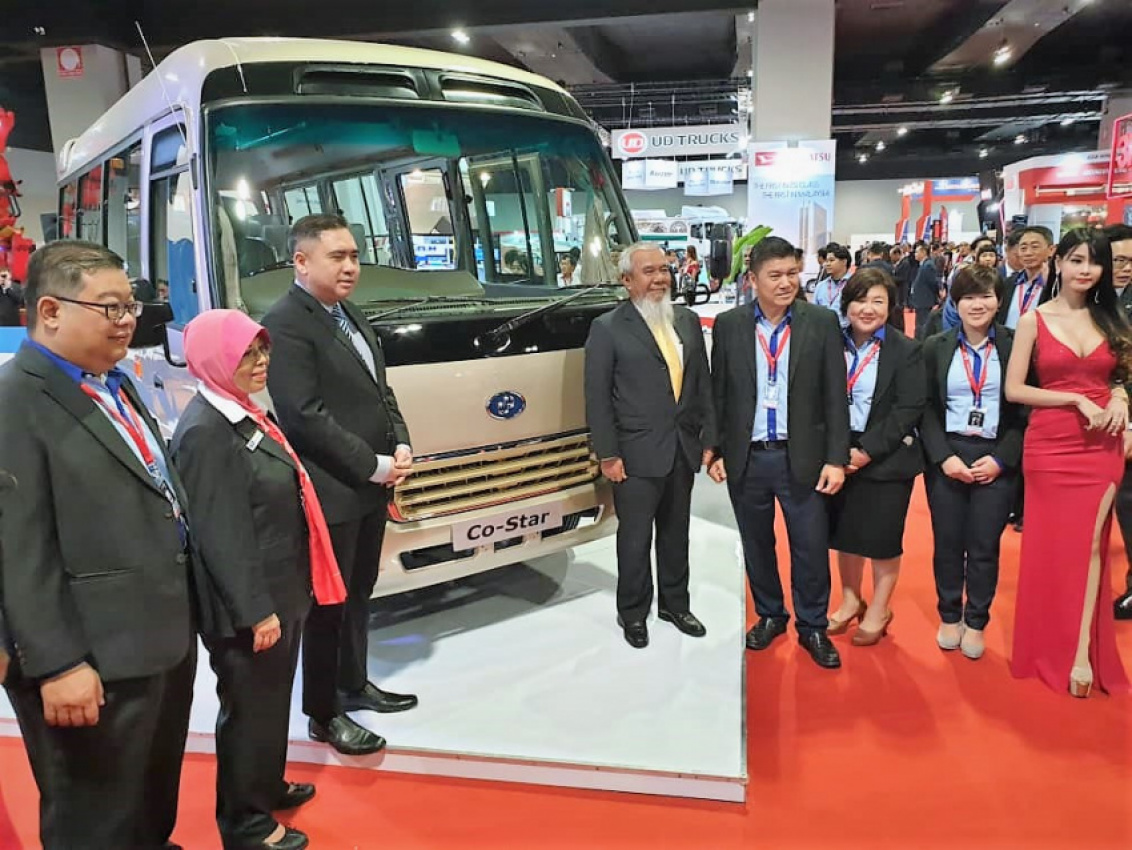 autos, cars, commercial vehicles, commercial vehicle, malaysia, mini bus, c.a.m. co-star city transporter launched in malaysia priced at rm172k