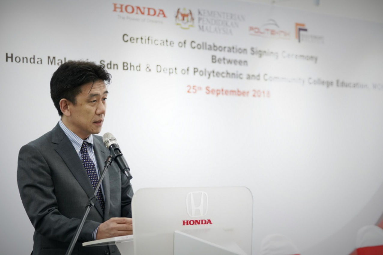 autos, car brands, cars, ducati, honda, mini, honda malaysia, malaysia, honda malaysia collaborates with ministry of education to improve technical training
