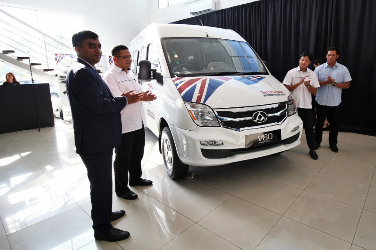 autos, cars, commercial vehicles, 3s centre, malaysia, maxus, weststar maxus, weststar maxus launches v80 van at new 3s centre in bukit mertajam, penang