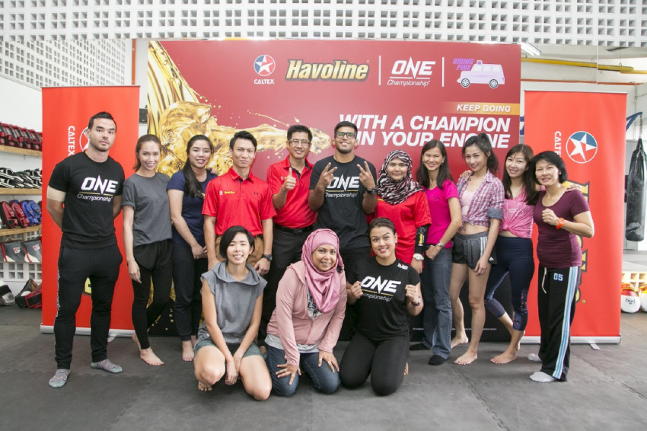 autos, cars, featured, caltex, chevron, havoline, one championship, promotion, riding pink, caltex havoline and one championship help empower women drivers