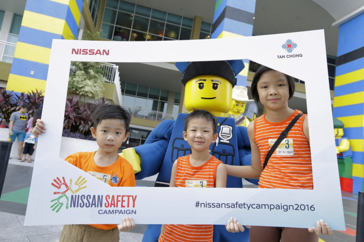 autos, car brands, cars, nissan, edaran tan chong motor, etcm, 2016 nissan safety campaign launched at legoland malaysia resort