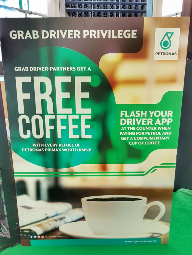 autos, cars, featured, grab, petronas, petronas and grab malaysia offer exclusive grab driver pit stop and more