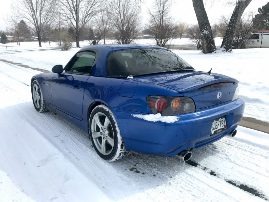 autos, cars, honda, s2000, snow, winter, driving a honda s2000 in 0-degree weather isn’t that cool