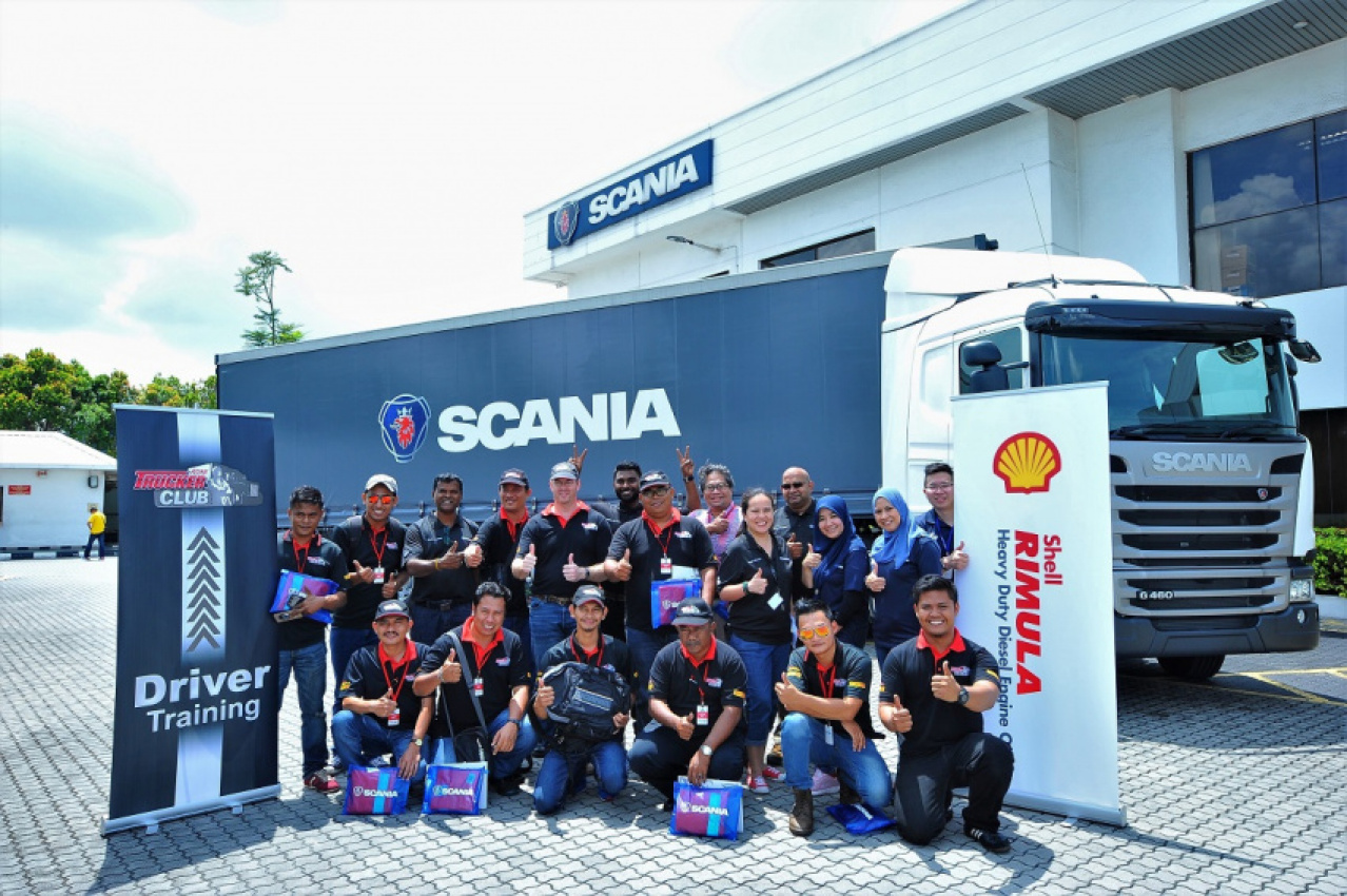 autos, cars, commercial vehicles, scania, scania malaysia hosts asian trucker drivers club safety workshop