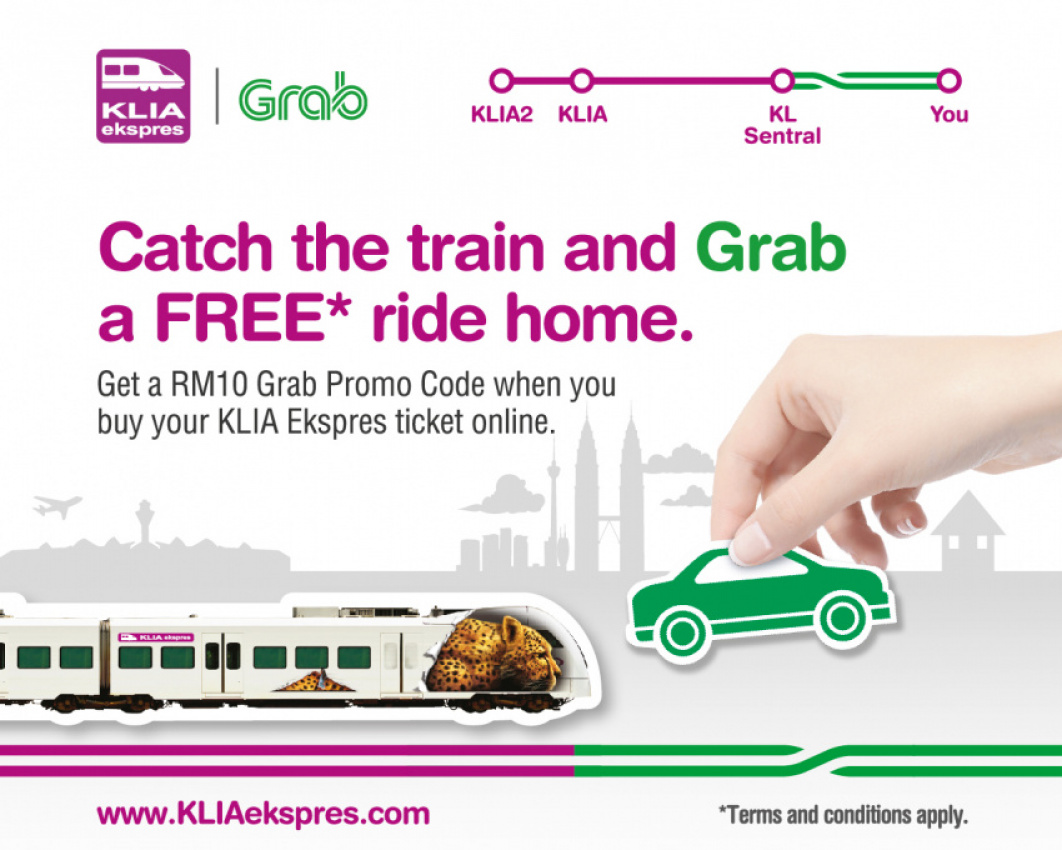 autos, cars, commercial vehicles, grab, klia ekspres, grab malaysia collaborates with klia express for easier connectivity