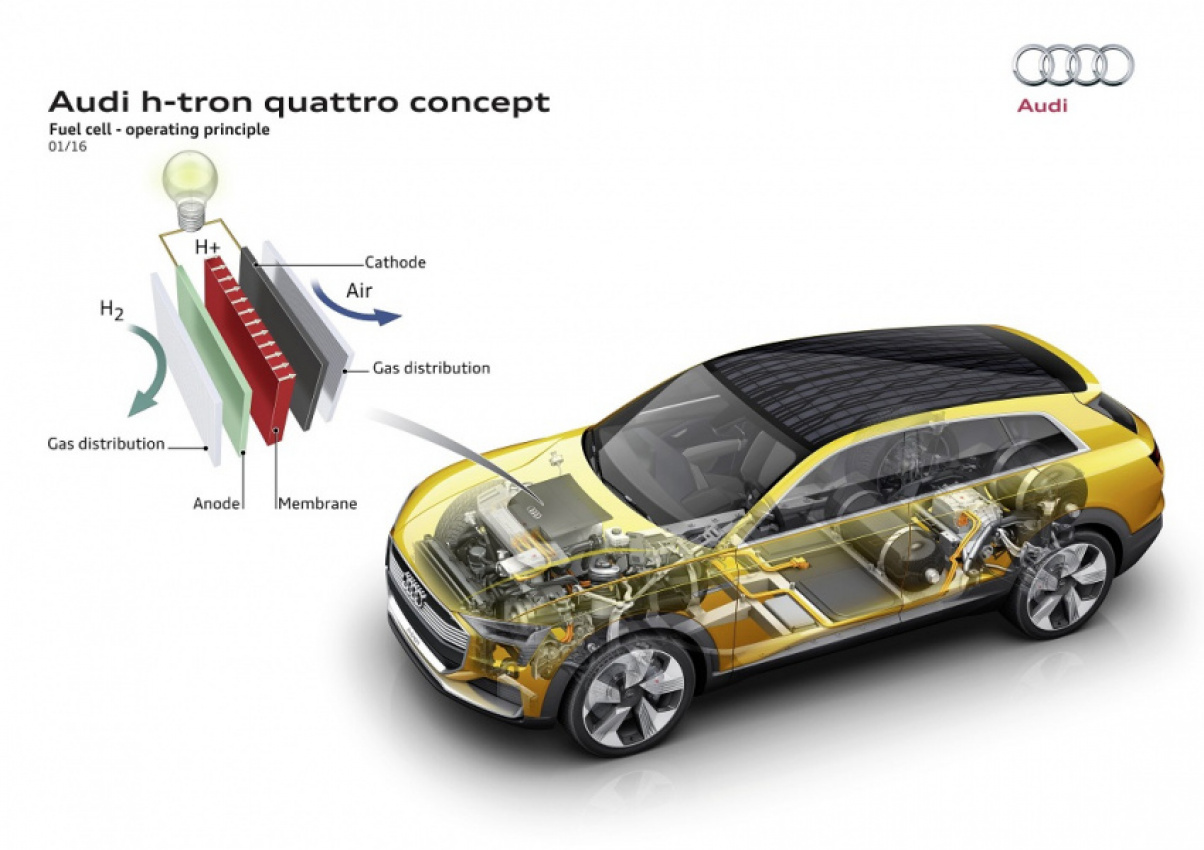 audi, autos, car brands, cars, fuel cell, audi to charge ahead with hydrogen fuel cell effort