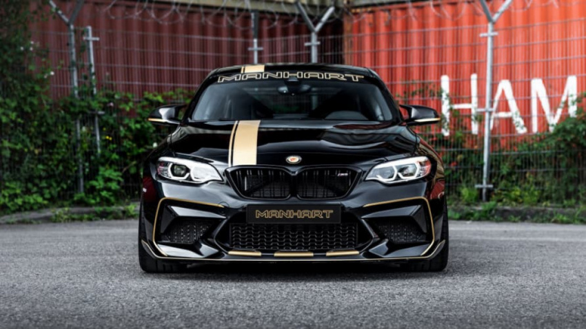 autos, bmw, cars, hp, bmw m2, bmw m2 competition, manhart, manhart puts 621bhp into the heart of a bmw m2 competition