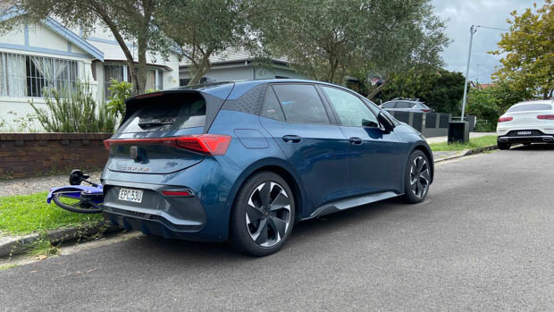 autos, cars, cupra, reviews, cupra born testing in sydney: electric hot hatch spotted fast-charging