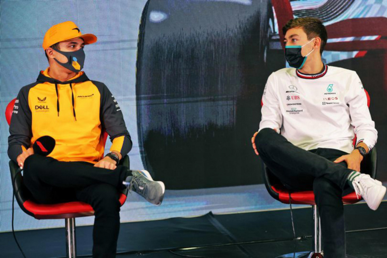 autos, cars, geo, british duo george russell and lando norris voice same concern after f1 rule changes