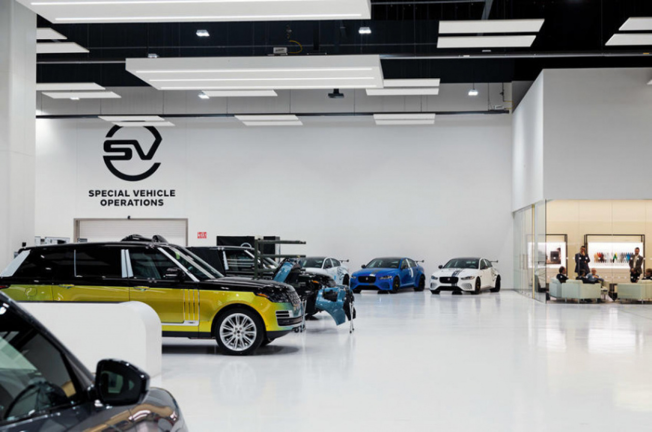 autos, cars, electric vehicle, business, car news, land rover, tech, development and manufacturing, jlr special vehicles boss on v8s and evs for vips