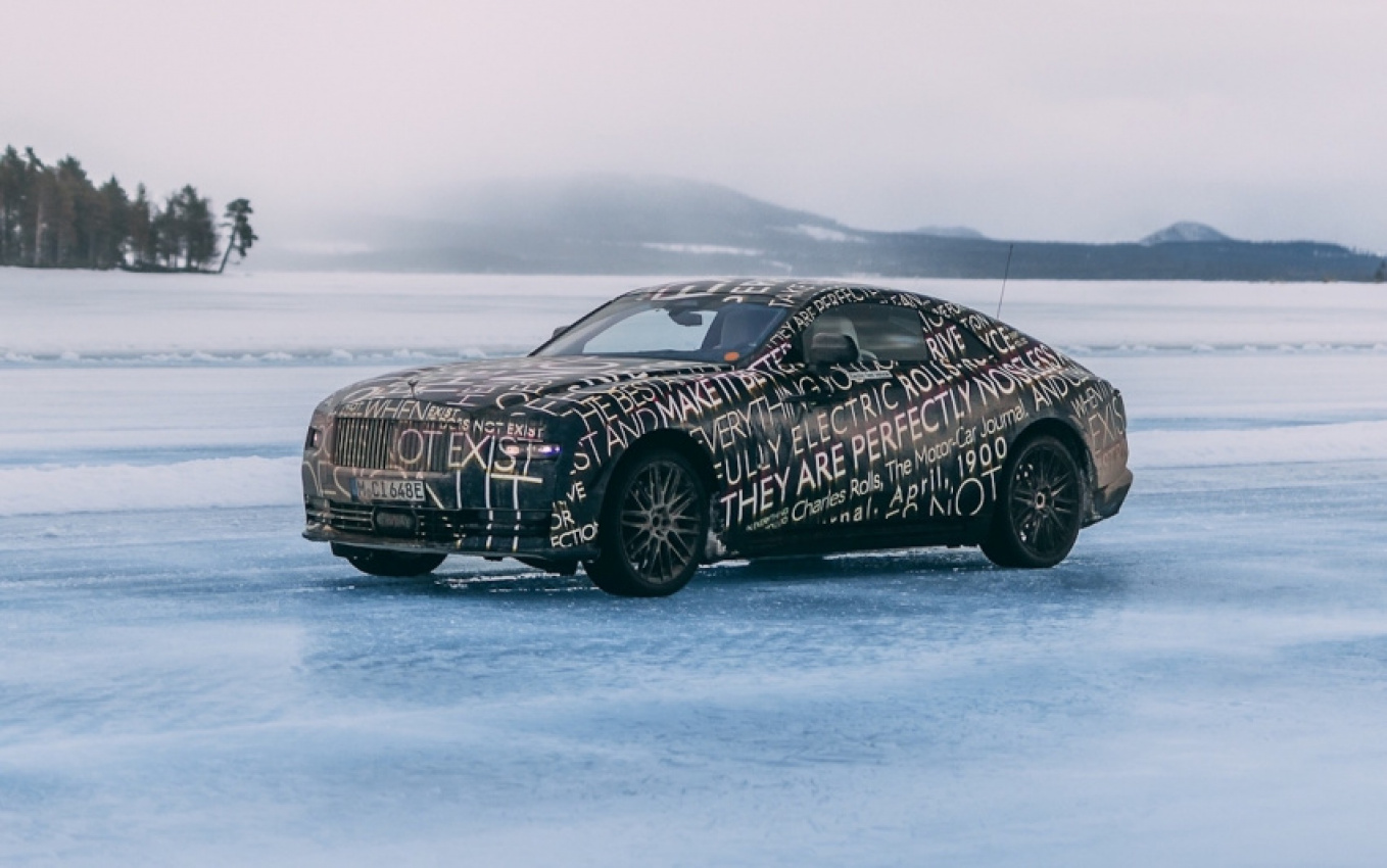 autos, cars, rolls-royce, vnex, rolls-royce spectre ev wraps up winter testing in arctic circle