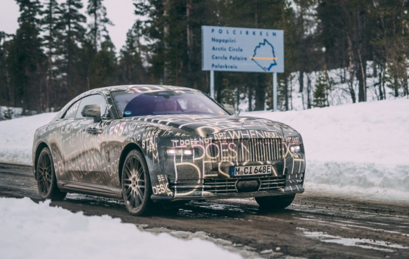 autos, cars, rolls-royce, vnex, rolls-royce's first all-electric car wraps up winter tests