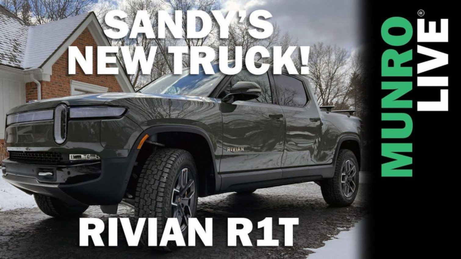 autos, cars, evs, jeep, rivian, vnex, wrangler, sandy munro is proud owner of a rivian r1t: he sold his wrangler 4xe