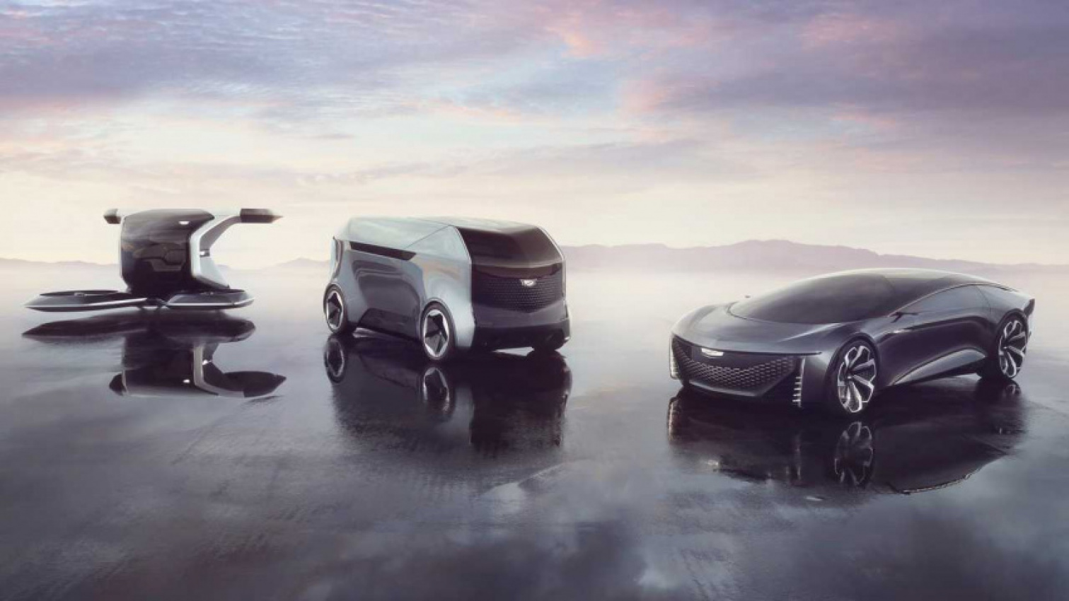autos, cadillac, cars, cadillac flying car, autonomous bus concepts to inspire future designs